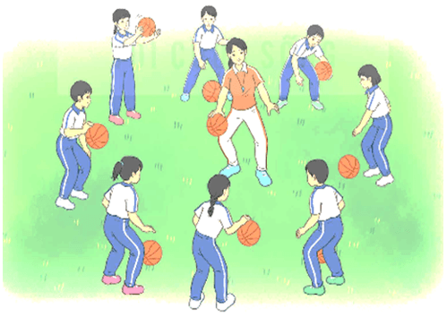 Giáo án Giáo dục thể chất lớp 5 Kết nối tri thức Bài 1: Dẫn bóng thay đổi tốc độ, dẫn bóng theo đường vòng 