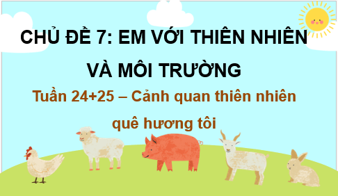 Giáo án điện tử HĐTN 7 Kết nối tri thức Bài 1: Cảnh quan thiên nhiên quê hương tôi | PPT Hoạt động trải nghiệm 7