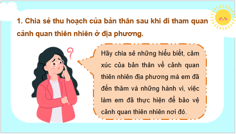Giáo án điện tử HĐTN 7 Kết nối tri thức Bài 1: Cảnh quan thiên nhiên quê hương tôi | PPT Hoạt động trải nghiệm 7