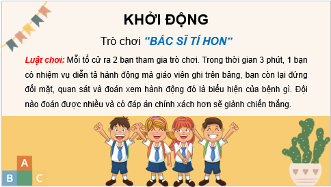 Giáo án điện tử HĐTN 7 Kết nối tri thức Bài 1: Kĩ năng chăm sóc người thân khi mệt, ốm | PPT Hoạt động trải nghiệm 7