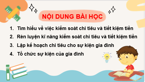 Giáo án điện tử HĐTN 7 Kết nối tri thức Bài 3: Quản lí chi tiêu | PPT Hoạt động trải nghiệm 7
