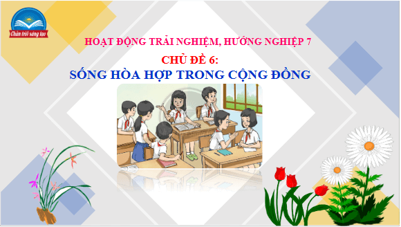 Giáo án điện tử HĐTN 7 Chân trời sáng tạo Chủ đề 6: Sống hòa hợp trong cộng đồng | PPT Hoạt động trải nghiệm 7