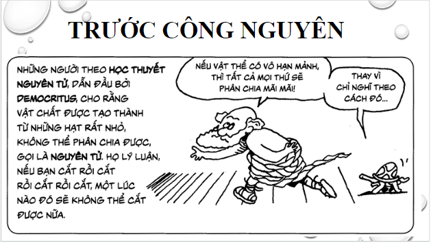 Giáo án điện tử Hóa 10 Kết nối tri thức Bài 1: Thành phần của nguyên tử | PPT Hóa học 10