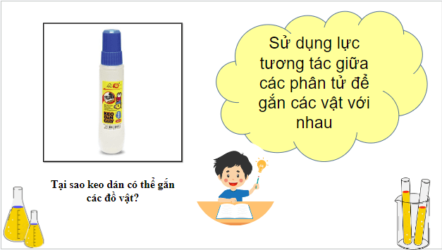 Giáo án điện tử Hóa 10 Kết nối tri thức Bài 13: Liên kết hydrogen và tương tác van der Waals | PPT Hóa học 10