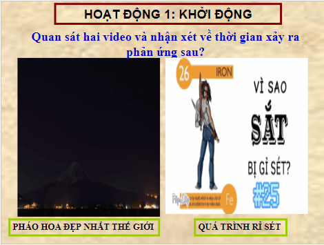 Giáo án điện tử Hóa 10 Chân trời sáng tạo Bài 15: Phương trình tốc độ phản ứng và hằng số tốc độ phản ứng | PPT Hóa học 10