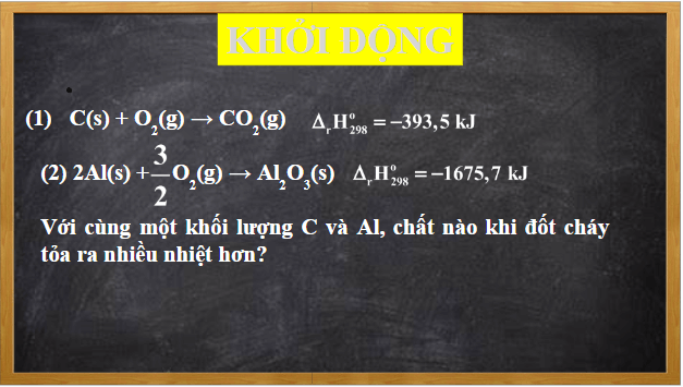 Giáo án điện tử Hóa 10 Cánh diều Bài 15: Ý nghĩa và cách tính biến thiên enthalpy phản ứng hóa học | PPT Hóa học 10