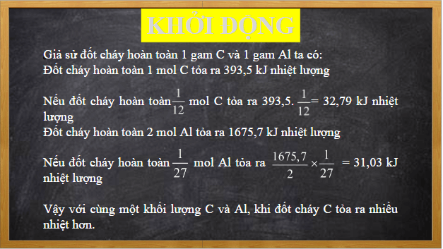 Giáo án điện tử Hóa 10 Cánh diều Bài 15: Ý nghĩa và cách tính biến thiên enthalpy phản ứng hóa học | PPT Hóa học 10