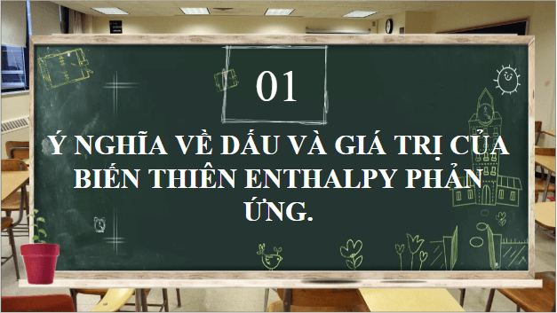 Giáo án điện tử Hóa 10 Cánh diều Bài 15: Ý nghĩa và cách tính biến thiên enthalpy phản ứng hóa học | PPT Hóa học 10