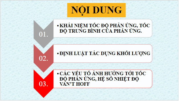 Giáo án điện tử Hóa 10 Cánh diều Bài 16: Tốc độ phản ứng hóa học | PPT Hóa học 10