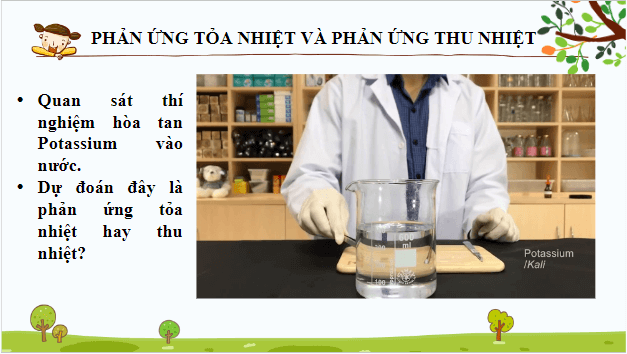 Giáo án điện tử Hóa 10 Kết nối tri thức Bài 17: Biến thiên enthalpy trong các phản ứng hóa học | PPT Hóa học 10