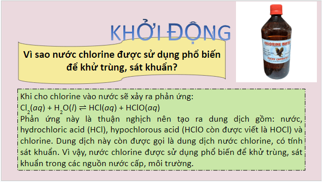 Giáo án điện tử Hóa 10 Cánh diều Bài 17: Nguyên tố và đơn chất halogen | PPT Hóa học 10