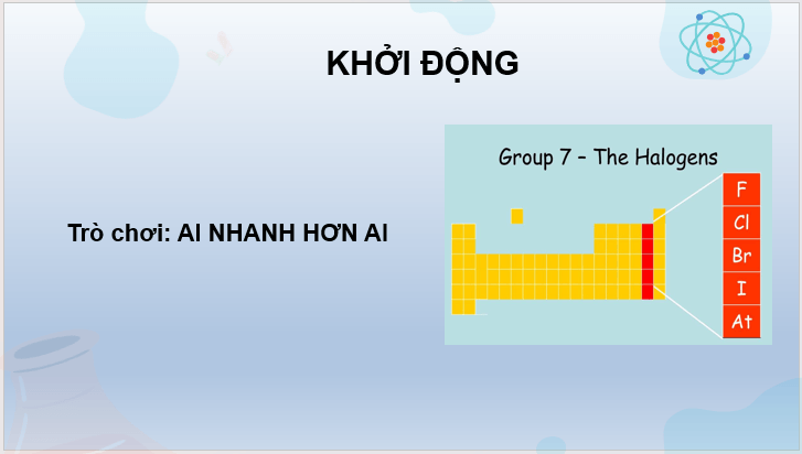 Giáo án điện tử Hóa 10 Kết nối tri thức Bài 21: Nhóm halogen | PPT Hóa học 10