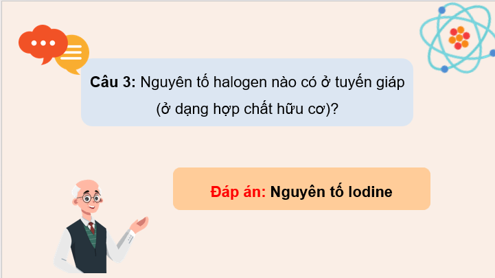 Giáo án điện tử Hóa 10 Kết nối tri thức Bài 21: Nhóm halogen | PPT Hóa học 10