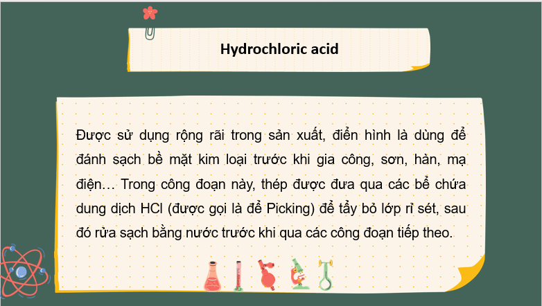 Giáo án điện tử Hóa 10 Kết nối tri thức Bài 22: Hydrogen halide. Muối halide | PPT Hóa học 10