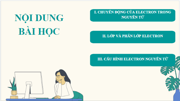 Giáo án điện tử Hóa 10 Kết nối tri thức Bài 3: Cấu trúc lớp vỏ electron nguyên tử | PPT Hóa học 10