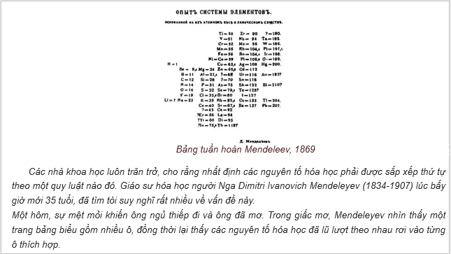 Giáo án điện tử Hóa 10 Chân trời sáng tạo Bài 5: Cấu tạo bảng tuần hoàn các nguyên tố hóa học | PPT Hóa học 10