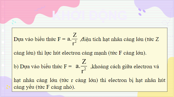 Giáo án điện tử Hóa 10 Cánh diều Bài 7: Xu hướng biến đổi một số tính chất của đơn chất, biến đổi thành phần và tính chất của hợp chất trong một chu kì và trong một nhóm | PPT Hóa học 10