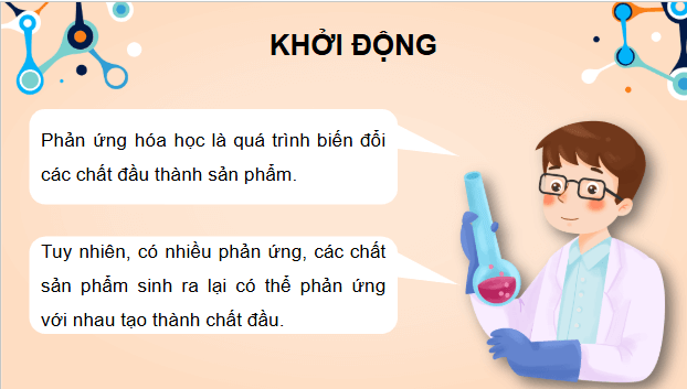 Giáo án điện tử Hóa 11 Kết nối tri thức Bài 1: Khái niệm về cân bằng hoá học | PPT Hóa học 11