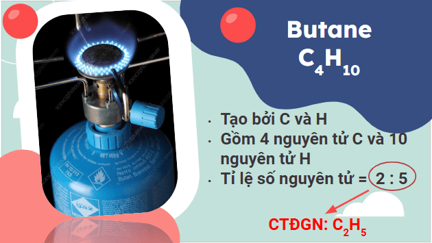 Giáo án điện tử Hóa 11 Cánh diều Bài 10: Công thức phân tử hợp chất hữu cơ | PPT Hóa học 11