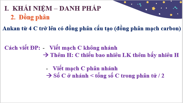 Giáo án điện tử Hóa 11 Cánh diều Bài 12: Alkane | PPT Hóa học 11