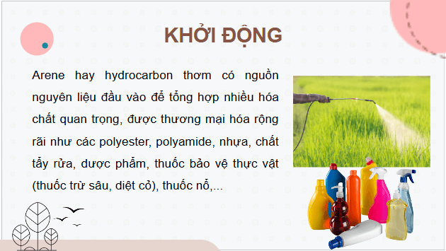 Giáo án điện tử Hóa 11 Kết nối tri thức Bài 17: Arene (Hydrocarbon thơm) | PPT Hóa học 11