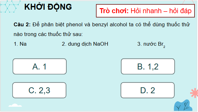 Giáo án điện tử Hóa 11 Kết nối tri thức Bài 22: Ôn tập chương 5 | PPT Hóa học 11