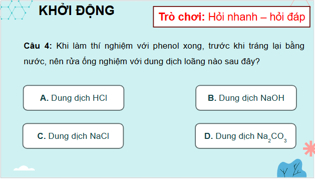 Giáo án điện tử Hóa 11 Kết nối tri thức Bài 22: Ôn tập chương 5 | PPT Hóa học 11