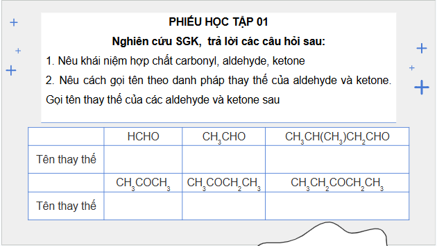 Giáo án điện tử Hóa 11 Kết nối tri thức Bài 23: Hợp chất carbonyl | PPT Hóa học 11