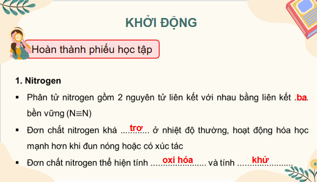 Giáo án điện tử Hóa 11 Kết nối tri thức Bài 9: Ôn tập chương 2 | PPT Hóa học 11