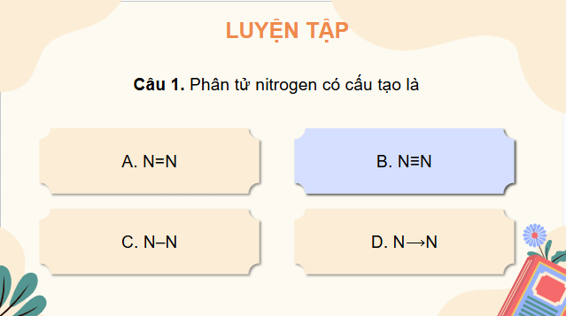 Giáo án điện tử Hóa 11 Kết nối tri thức Bài 9: Ôn tập chương 2 | PPT Hóa học 11