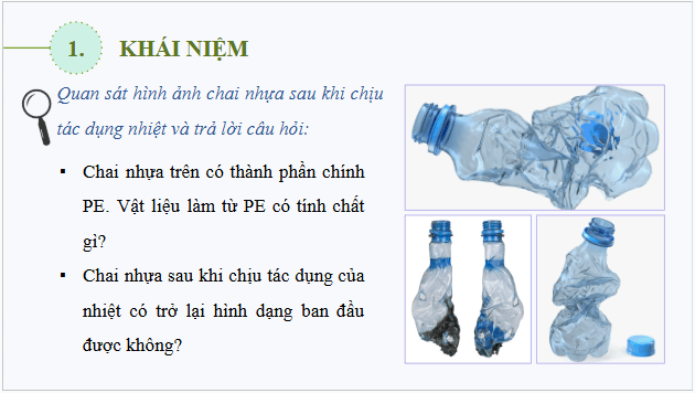 Giáo án điện tử Hóa 12 Kết nối Bài 13: Vật liệu polymer | PPT Hóa học 12 Kết nối tri thức