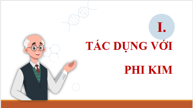 Giáo án điện tử Hóa 12 Cánh diều Bài 14: Tính chất hoá học của kim loại | PPT Hóa học 12