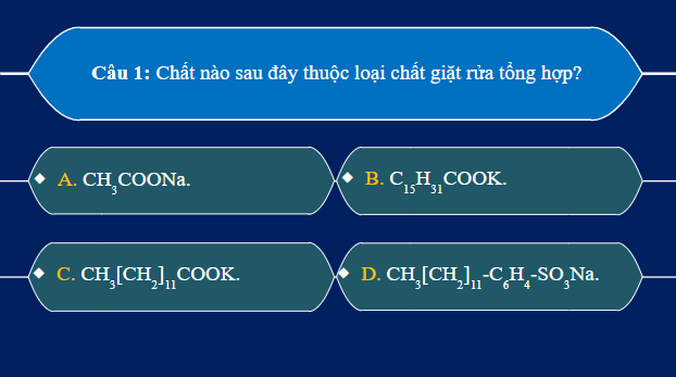 Giáo án điện tử Hóa 12 Kết nối Bài 3: Ôn tập chương 1 | PPT Hóa học 12 Kết nối tri thức