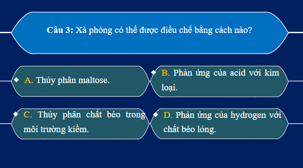 Giáo án điện tử Hóa 12 Kết nối Bài 3: Ôn tập chương 1 | PPT Hóa học 12 Kết nối tri thức