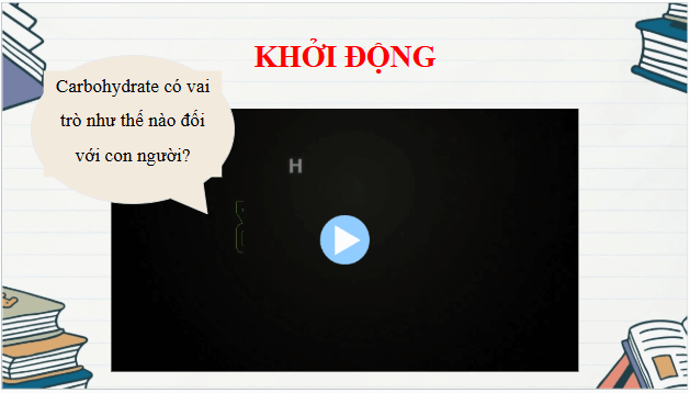 Giáo án điện tử Hóa 12 Kết nối Bài 4: Giới thiệu về carbohydrate. Glucose và fructose | PPT Hóa học 12 Kết nối tri thức