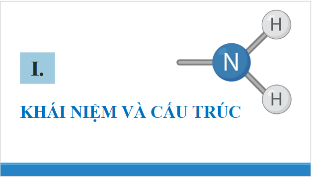 Giáo án điện tử Hóa 12 Chân trời Bài 6: Amine | PPT Hóa học 12 Chân trời sáng tạo