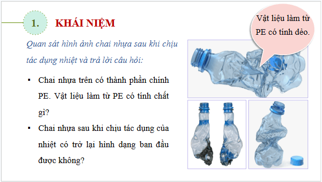 Giáo án điện tử Hóa 12 Cánh diều Bài 9: Vật liệu polymer | PPT Hóa học 12