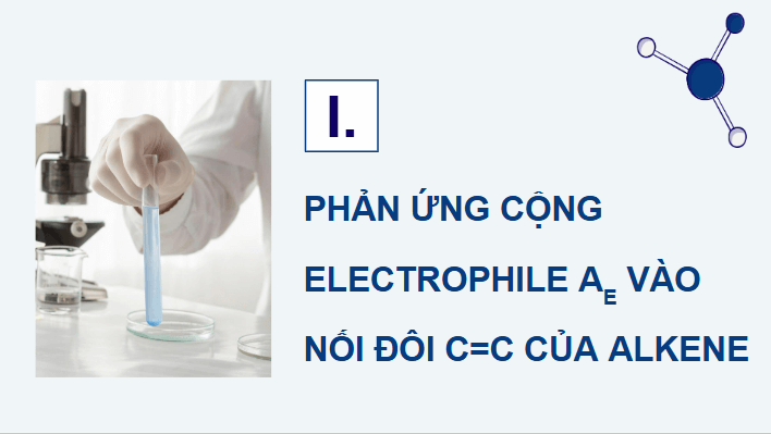 Giáo án điện tử Chuyên đề Hóa 12 Kết nối tri thức Bài 3: Cơ chế phản ứng cộng | PPT Chuyên đề Hóa học 12
