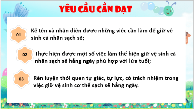 Giáo án điện tử HĐTN lớp 1 Kết nối tri thức Bài 12: Giữ vệ sinh cá nhân | PPT Hoạt động trải nghiệm lớp 1