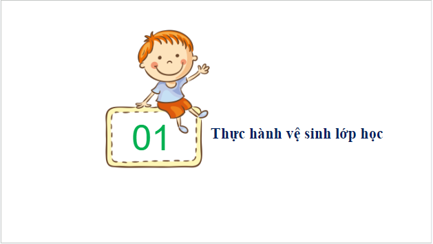 Giáo án điện tử HĐTN lớp 1 Cánh diều Tuần 10: Lớp học sạch, đẹp | PPT Hoạt động trải nghiệm lớp 1