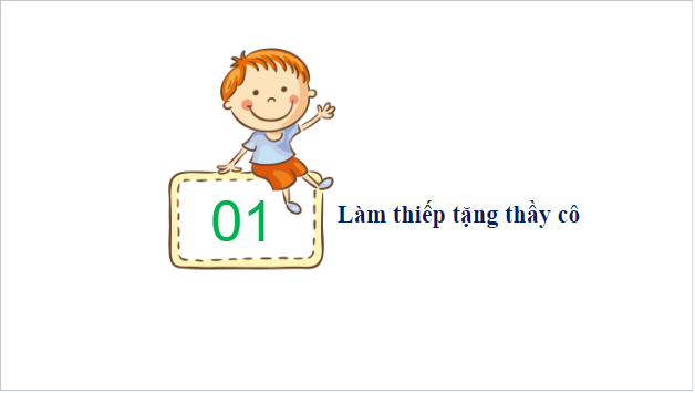 Giáo án điện tử HĐTN lớp 1 Cánh diều Tuần 12: Biết ơn thầy cô | PPT Hoạt động trải nghiệm lớp 1