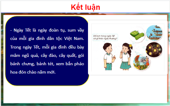 Giáo án điện tử HĐTN lớp 1 Cánh diều Tuần 17: Ngày tết quê em | PPT Hoạt động trải nghiệm lớp 1