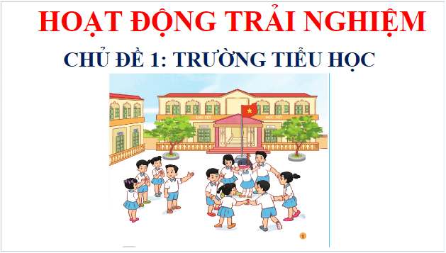 Giáo án điện tử HĐTN lớp 1 Cánh diều Tuần 2: Làm quen với bạn mới | PPT Hoạt động trải nghiệm lớp 1