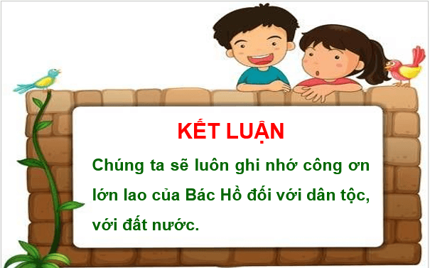 Giáo án điện tử HĐTN lớp 1 Cánh diều Tuần 33: Bác Hồ kính yêu | PPT Hoạt động trải nghiệm lớp 1