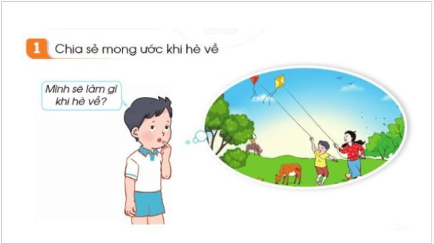 Giáo án điện tử HĐTN lớp 1 Cánh diều Tuần 35: Khi mùa hè về | PPT Hoạt động trải nghiệm lớp 1