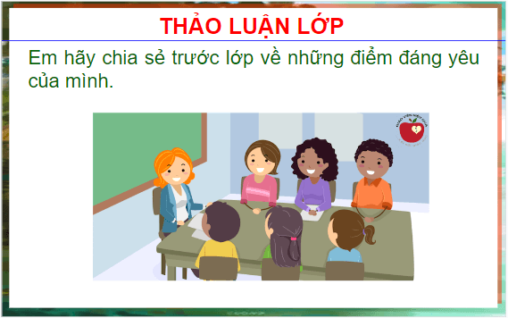 Giáo án điện tử HĐTN lớp 1 Cánh diều Tuần 5: Ai cũng có điểm đáng yêu | PPT Hoạt động trải nghiệm lớp 1