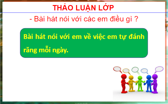 Giáo án điện tử HĐTN lớp 1 Cánh diều Tuần 7: Tự chăm sóc bản thân | PPT Hoạt động trải nghiệm lớp 1