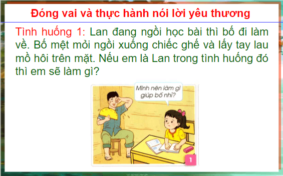 Giáo án điện tử HĐTN lớp 1 Cánh diều Tuần 8: Em yêu thương người thân | PPT Hoạt động trải nghiệm lớp 1