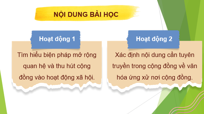 Giáo án điện tử HĐTN 10 Kết nối tri thức Chủ đề 6: Tham gia xây dựng cộng đồng | PPT Hoạt động trải nghiệm 10