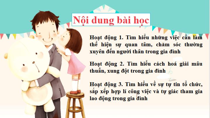 Giáo án điện tử HĐTN 11 Kết nối tri thức Chủ đề 4: Trách nhiệm với gia đình | PPT Hoạt động trải nghiệm 11
